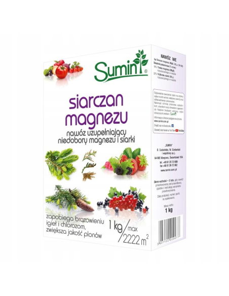 SIARCZAN MAGNEZU Sumin 1kg