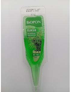 Eliksir do roślin zielonych - BIOPON 40 ml aplikat