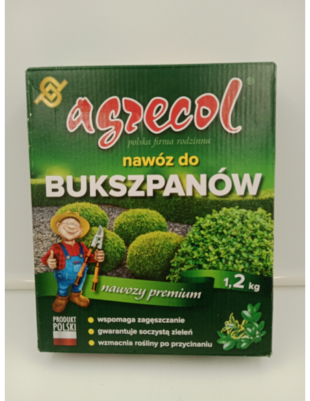 Nawóz do bukszpanów 'Nawozy premium' - AGRECOL 1,2