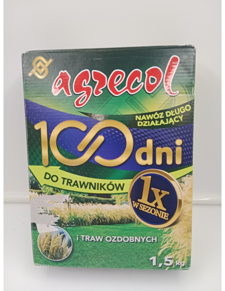 Nawóz długo działający 100dni do trawników  - AGRE