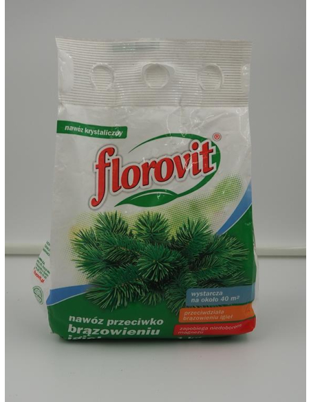 Nawóz przeciwko brązowieniu igieł - FLOROVIT 1 kg
