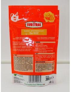 Nawóz interwencyjny do róż 'RÓŻA'- SUBSTRAL 300g s 2