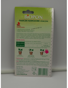 Pałeczki nawozowe 'STORCZYKI' - BIOPON 20szt 2
