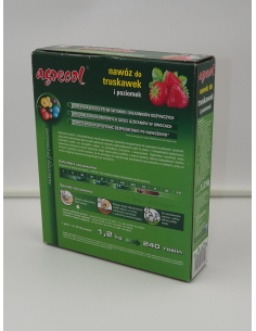 Nawóz do truskawek i poziomek 'Nawozy premium' - AGRECOL 1,2kg 2