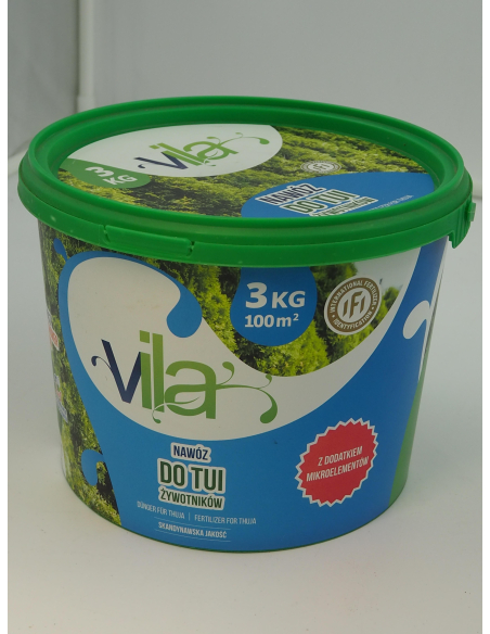 Nawóz do tui 'żywotników' - VILA 3kg wiaderko