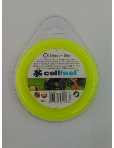 Ostrze tnące do podkaszarki 1,6mm/15m CELLFAST