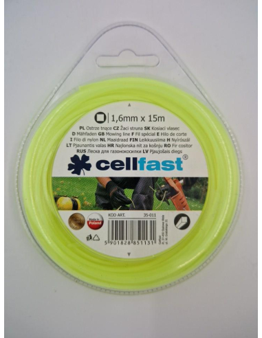 Ostrze tnące do podkaszarki 1,6mm/15m CELLFAST