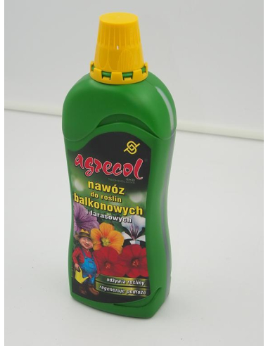 Płynny nawóz do roślin balkonowych i tarasowych - AGRECOL 750ml