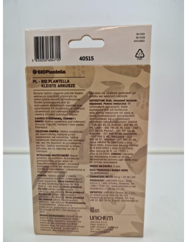 Kleiste arkusze małe