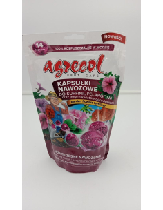 Kapsułki nawozowe do surfinii,pelargonii - AGRECOL 210 g 