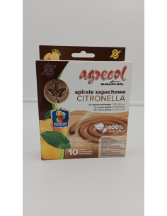 Spirale zapachowe 'Citronella' - AGRECOL 10szt