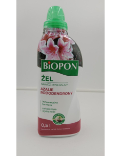 Żel nawóz mineralny do azalii i rododendronów - BIOPON 0,5 ml