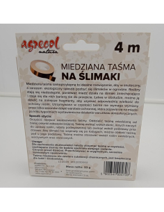 Miedziana tasma na ślimaki - AGRECOL 33g 2