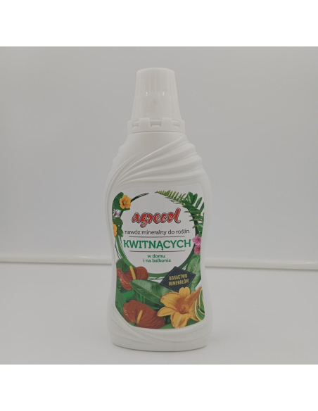 Nawóz mineralny do roslin kwitnących w domu i na balkonie - AGRECOL 0,5l