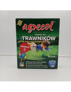 Nawóz do trawników super wieloskładnikowy - Agrecol 1,2 kg 