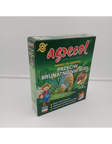 Nawóz przeciw brunatnieniu igieł - AGRECOL 1,2 kg
