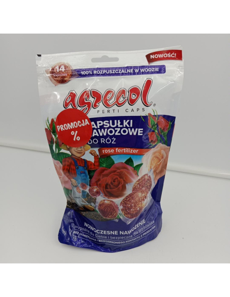 Kapsułki nawozowe do róz 14 szt - AGRECOL 210g