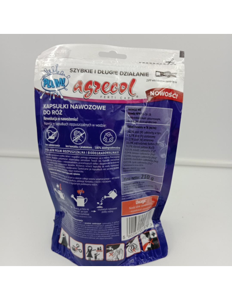 Kapsułki nawozowe do róz 14 szt - AGRECOL 210g