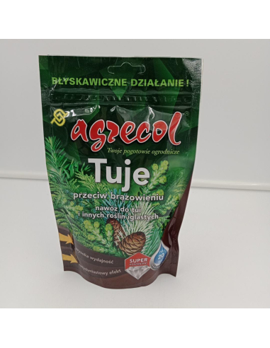 Nawóz do tui i innych roślin iglastych 'przeciw brazowieniu' - AGRECOL 250g