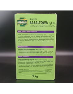 Mączka bazaltowa pylista 1kg - AGRA 2