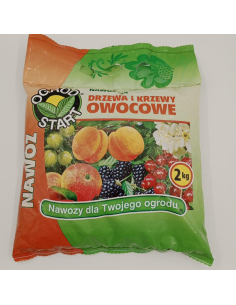 Nawzóz granulowany na drzewa i krzewy owocowe - OGRÓD START 2kg worek