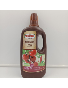 Nawóz organiczny do pomidorów i ziół '100% naturalny' - SUBSTRAL 1l