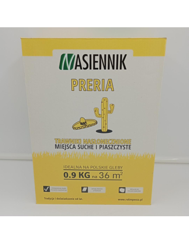 Mieszanka traw Preria 0,9 kg - karton
