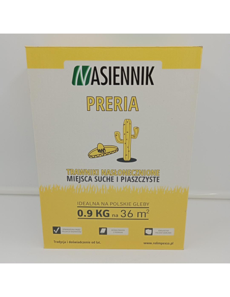 Mieszanka traw Preria 0,9 kg - karton
