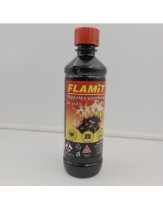 Podpałka parafinowa do grilla kominka 500 ml - FLAMIT