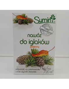 Nawóz do iglaków jesienny 1kg Sumin 2