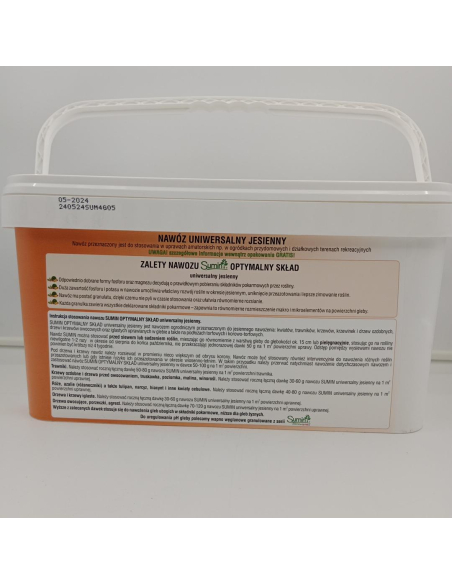 Nawóz uniwersalny jesienny 10kg- Sumin