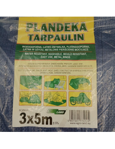 Plandeka 3x5m 70g Niebieska 2