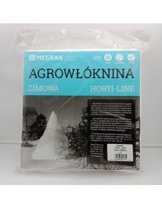Agrowłóknina Zimowa Biała 1,6x20m | Włóknina Okryciowa P50 MEGRAN