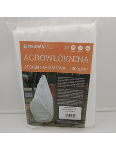 Agrowłóknina jesienno-zimowa biała 1,6 x 5 mb - MEGRAN
